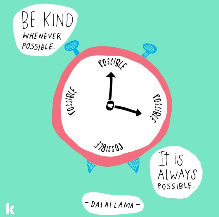 Be Kind Wherever Possible