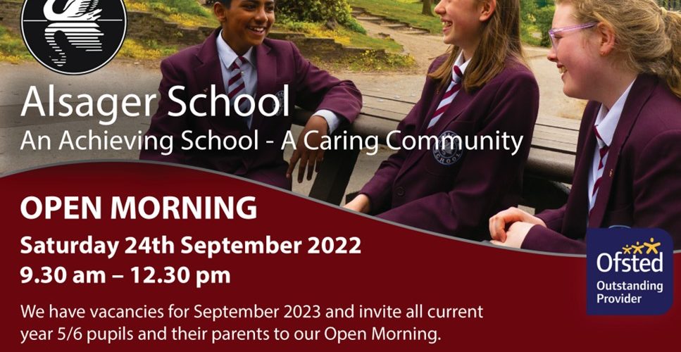 Alsager Open Morning