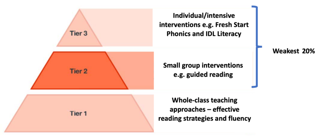 Assessment of Reading and interventions (Tier 2 and 3)