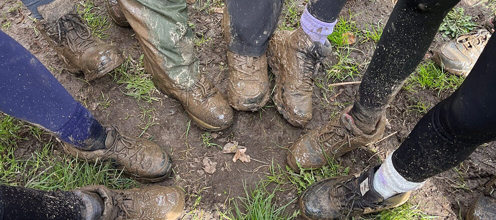 DofE - Muddy boots