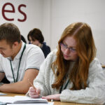 Sixth Form studying