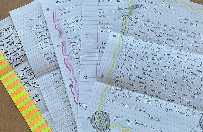 Year 7 Share First Year Success with Primary Schools